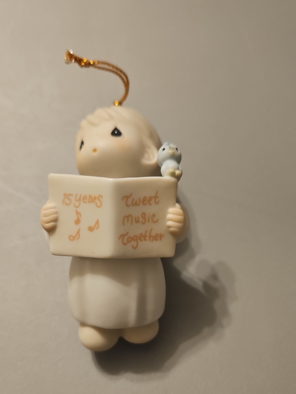 Precious Moments 15 Years Sweet Music Together Ornament